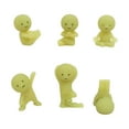thumbnail image 2 of 6PCS Dreams Smiski Glow in The Dark Figure, Smiski HIPPERS Yoga Series Blind Box, 2 of 8