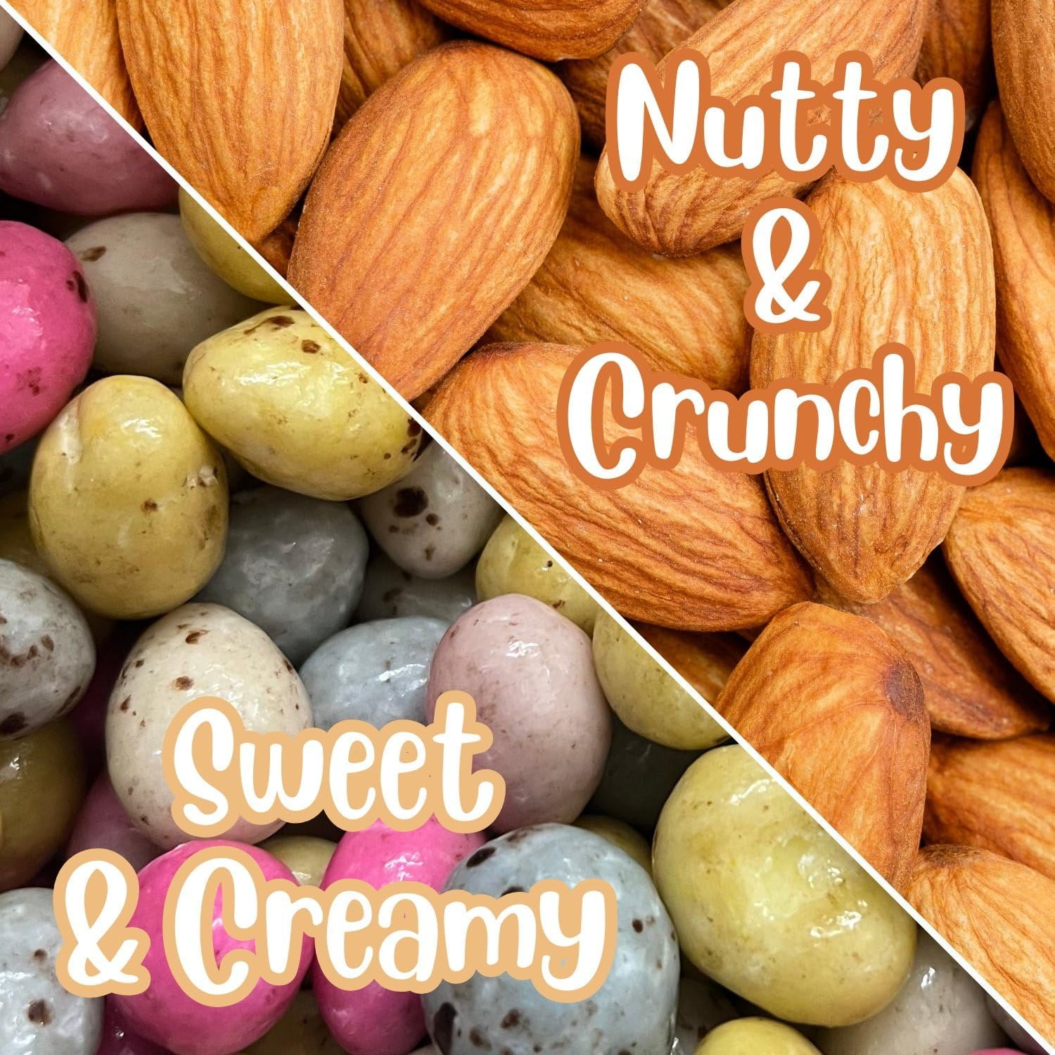 Dinosaur Eggs Chocolatey Covered Almonds by It's Delish, 2 Lbs Bulk Bag  Easter Pastel Speckled Chocolate Almond Candy Snack  Mini Robin Eggs  Healthy Snacks, Keto, Vegan, Dairy Free, Kosher