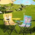 thumbnail image 5 of 2-Pack Kids Beach Chair with  and Storage Pocket,   Design Folding Outdoor Chair for Children Camping Pool Garden Travel, 5 of 6
