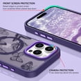 thumbnail image 2 of Funda BENTOBEN para iPhone 16 Pro Max Mariposa Púrpura, 2 of 9