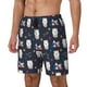 thumbnail image 1 of Balery Llamas 1 Bañador para hombre, shorts de playa de secado rápido con entrepierna y forro de compresión-Medium, 1 of 6