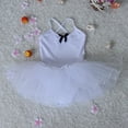thumbnail image 4 of Vestido de Fiesta de Navidad para Niñas Verano Correa de Color Sólido Vestido de Rendimiento para Niños Material Suave Manga Corta para Dormir Vestido de Navidad de Ocio Diario Niña Bebé, 4 of 5