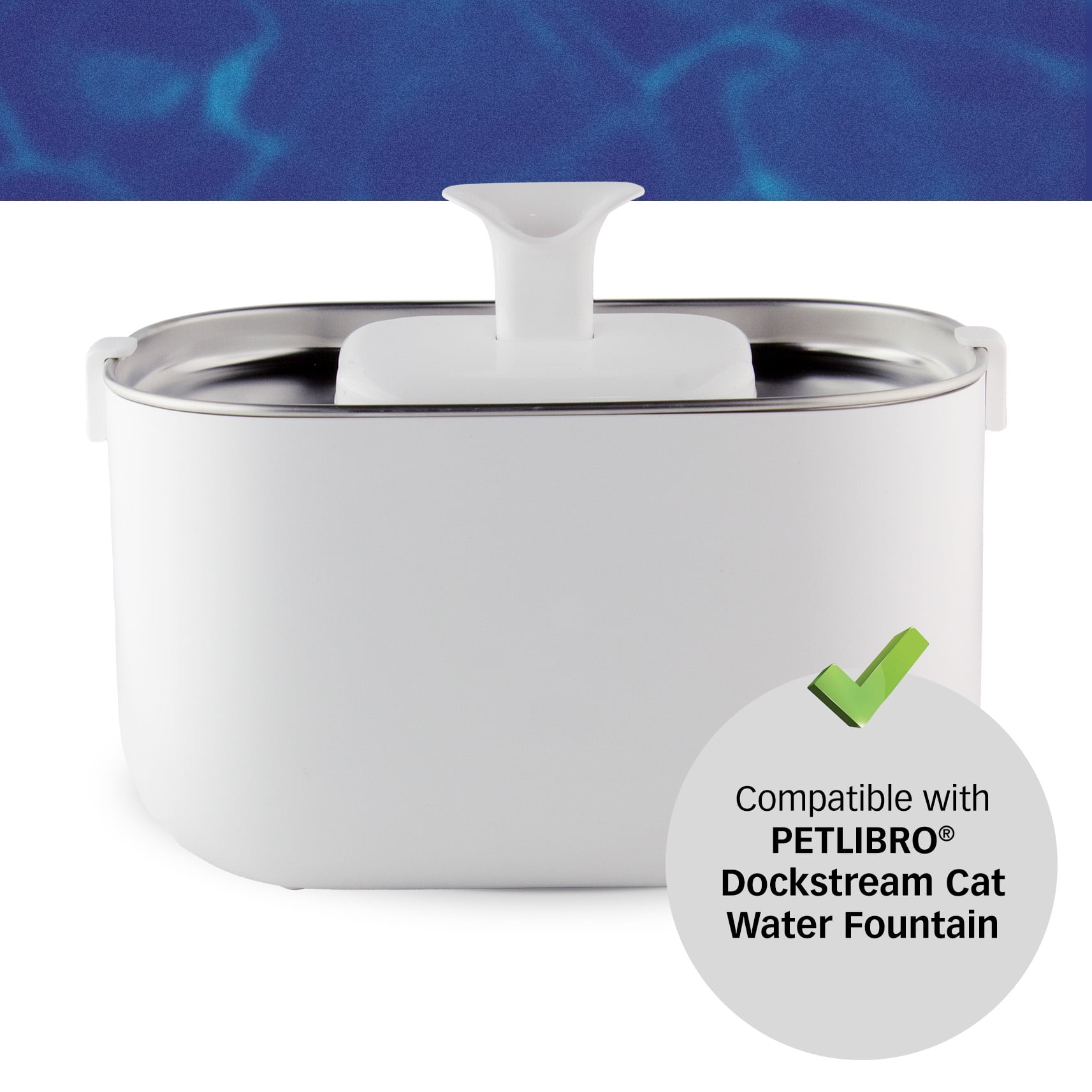 Filter voor kattenfontein, 12 stuks, vervangingsfilters voor katten, dockstream PLWF005, PLWF115, PLWF105, 12 stuks koolfilters en 12 stuks schuimsponzen