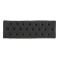 thumbnail image 3 of Weston Home Addison Upholstered Bench, Black, 3 of 8
