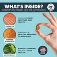 thumbnail image 3 of Mighty Paw Waggables Allergy & Immune Support for Dogs | Omega 3, Quercetin, Bacon Flavor, 120 Ct, 3 of 10
