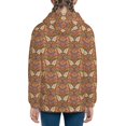 thumbnail image 6 of Naloa Owl Mandala Teenage Zipper Hoodie, Long Sleeve Zip Up Hoodies Casual Jackets Tops for 7-12 Years-Medium, 6 of 6