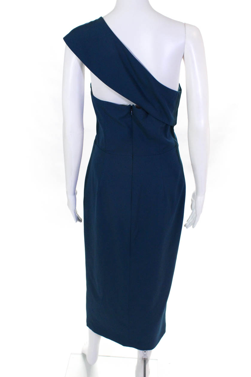Shoulder Ink That Jazz Midi Dress Blue 