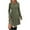 Green, variant on yillto Long Sleeve Dress for Women Crew Neck Ribbed Knit Tunic Dresses Knee Length Sweaters with Pockets