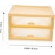 thumbnail image 2 of Desktop organizer for cosmetics and office supplies, elegant and spacesaving design, lightweight and easy to clean, 16.5x13.2x11cm., 2 of 5