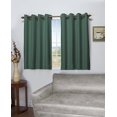 thumbnail image 4 of Tacoma Double Black Out Grommet Panel w/Wand 50x54 Woodland Green, 4 of 4