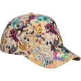 thumbnail image 3 of Dandys World Cap Printed Adjustable Baseball Hat Fan Cap for Men Women, 3 of 6