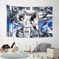 thumbnail image 3 of My Hero Academia Tapestry, Anime Wall Poster Art, Wall Tapestry For Bedroom Living Room Dorm Room, Wall Hanging For Festival Party Events Background Photography Backdrop, 60x40 Inch, 3 of 9