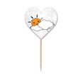 thumbnail image 1 of Clima sol ilustracion modelo nube Etiqueta del corazón de la bandera del palillo de dientes, 1 of 3