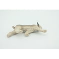thumbnail image 7 of Lynx, Hand Painted, Gray, Educational, Rubber Cat, Realistic Figure, Lifelike Model, Figurine, Replica, Gift, 2 3/4" SF20 B31, 7 of 7