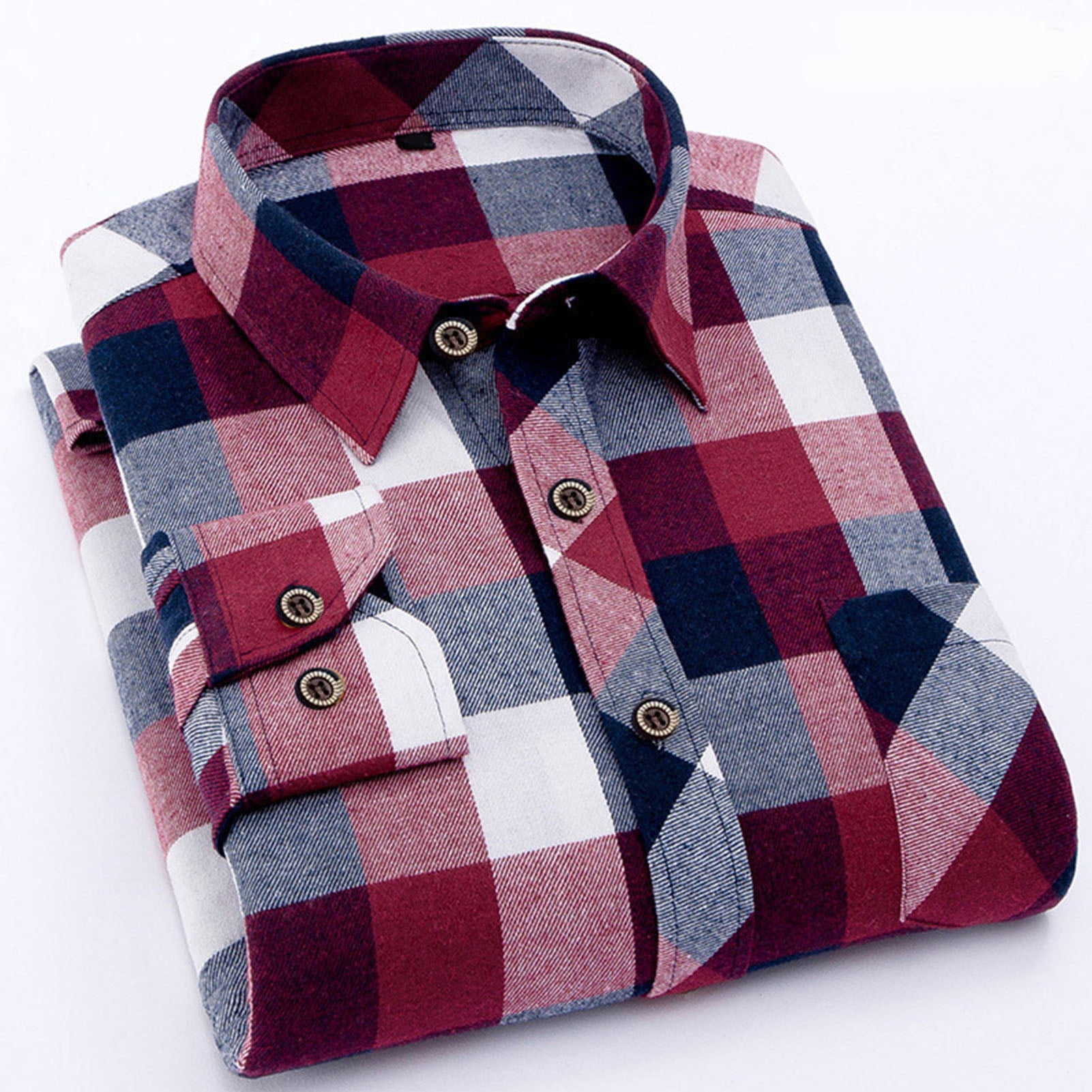 Chemise À Manches Longues Homme Abee Rouge tomate SUN VALLEY