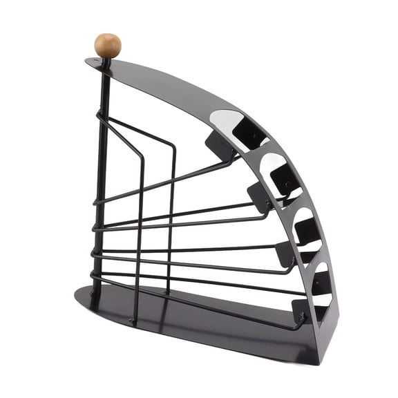 BIMZUC Iron Remote Control Rack – 4‑Slot Compact Organizer for Desk, Office, Home – Durable, Space‑Saving Design