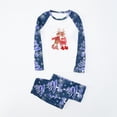 thumbnail image 2 of Conjunto cálido de Navidad para padres e hijos, pijama estampado para el hogar, conjunto de dos piezas para mamá Fridja nalpqowj26171, 2 of 9