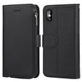 thumbnail image 3 of Funda tipo cartera para iPhone X/XS con cordón y tarjetero de piel sintética, 3 of 5