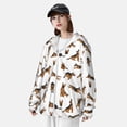 thumbnail image 5 of Kdxio German Shepherd Dog Print Women Men Sun Protection UPF 50+ Jackets Zip Up Long Sleeve Hoodie Hiking Lightweight with Pockets, 5 of 8
