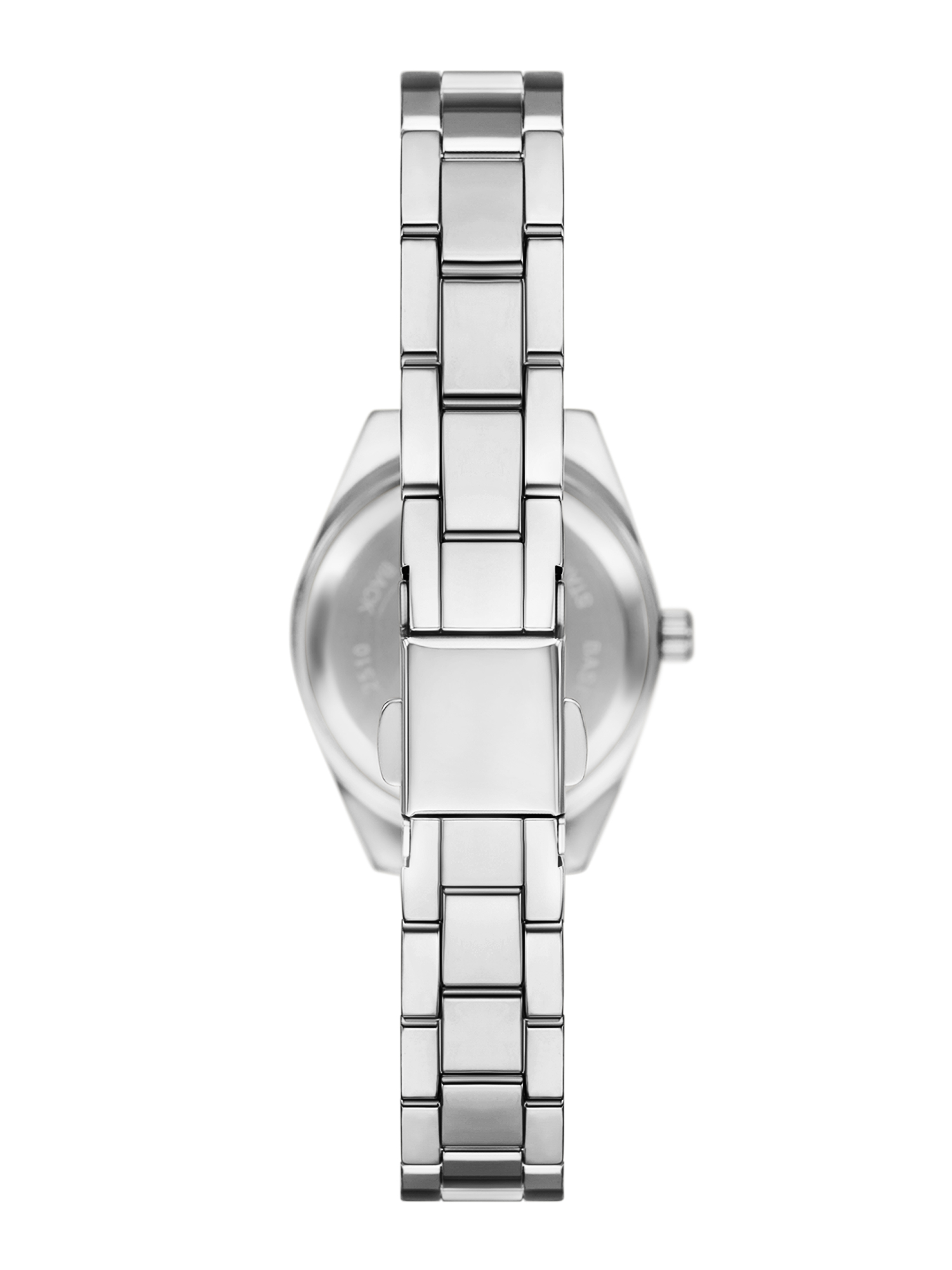 Folio Women’s 2pc Watch & Bracelet Set; 25mm Round Alloy Case, Metal Bracelet, Silver, FMDAL1217