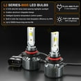 thumbnail image 2 of 9005 H11 5202 LED Headlight Fog Light Bulbs 8000k Fit for Suburban Tahoe 07-14, 2 of 21