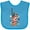 Turquoise, variant on Inktastic Statue of Liberty Boys or Girls Baby Bib