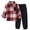 Red, variant on YIWULABaby Boys Formal Suit Gentleman Set Short Sleeve Romper Suspenders Shorts Pants Bowtie Wedding Tuxedo Outfits(6-7 Years,Red)