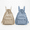 khaki+blue, variant on Unisex Solid Drawstring Backpack 2-Pack - Simple High-Style Large Capacity Bag for School, Work & Couple Outings