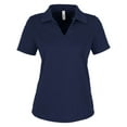 thumbnail image 4 of CORE365 CE104W Women's Market Snag Protect Mesh Polo-Classic Navy-3XL, 4 of 6