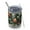 Dark Green Toned, variant on 12oz Tumblers Dark Dinosaur Cactus Pattern Vacuum Insulated Stainless Steel Travel Tumbler Cups Mug with Lid and Straw for Beer,Coffee,Beverages with Cleaning Brush for Cold & Hot Drinks