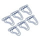 thumbnail image 4 of 100 clips de papel con forma de pie, resistentes al deslizamiento, no destiñen, aspecto lindo, portátiles para oficina, escuela, familia, azul, 4 of 14