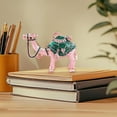 thumbnail image 6 of BSJJY Camel Lover Gift - Tiny Cute Camel Figurine Collectible, Hinged Crystal Jeweled Animal Trinket Jewelry Box, Desert Camel Decor Ornament (Green), 6 of 7