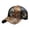 Gold, variant on Men Women Halloween Baseball Hat Skull Flower Print Adjustable Vintage Sun Hat Hop Streetwear Sports Casual Dad Hat Red