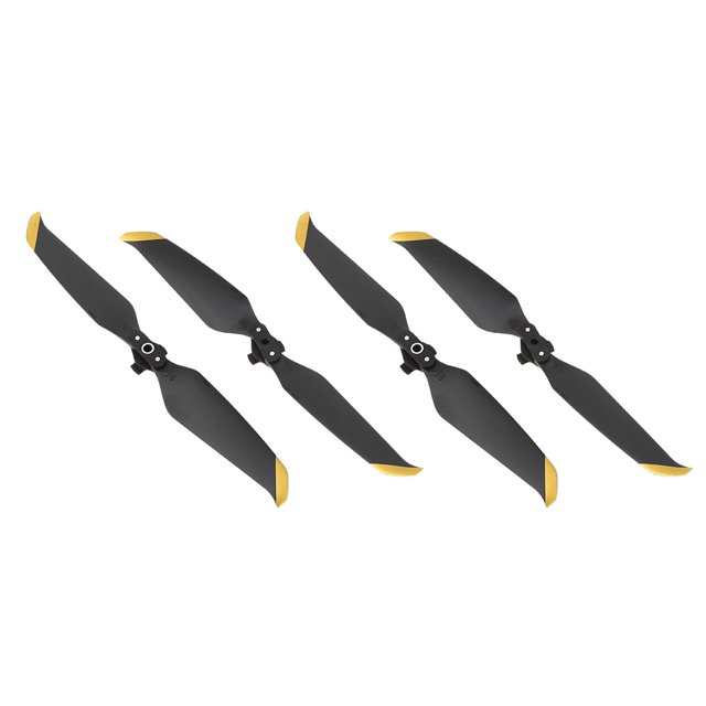 Rc Propeller Low Noise Propeller Quick Release Propellers 4pcs Propeller Low Noise Quick Release Propellers Accessory Fit For AIR 2 DroneBlack Gold Edge