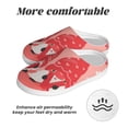 thumbnail image 6 of KLL Gnomes Hold The Letters LOVE Pattern Adult Unisex Cozy Slippers,Fuzzy Slip-on Slippers TPR Sole Slippers Comfort Plush Home Footwear for Indoor & Outdoor-37/38, 6 of 7