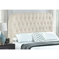 thumbnail image 2 of Home Fare Doe Upholstered Adjustable Headboard, Full/Queen, Beige, 2 of 8