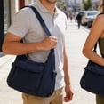 thumbnail image 6 of Women's Convertible Backpack Shoulder Bag Large Capacity Nylon Crossbody Travel Backpack Lightweight Daily Commute Shopping Work School Casual Use, 6 of 6