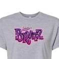 thumbnail image 3 of Bratz - Original Graffiti Logo - Juniors Cropped Cotton Blend T-Shirt, 3 of 5