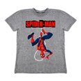thumbnail image 1 of Playera Para Niño Marvel Spiderman Cuello Redondo Manga Corta Talla 4 Gris Jaspe, 1 of 1