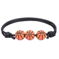 thumbnail image 1 of Langgg Woven Bracelet Set for Basketball, Football, Rugby, Softball, Beaded Bracelet, 1 of 2