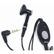 Wired Earphone Mono Headset for Nokia G400 5G Phone - Handsfree Mic 3.5mm Headphone Single Earbud In-Ear W7Y Compatible With Nokia G400 5G Model