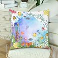 thumbnail image 3 of MKHERT Floral Throw Pillowcase Pillow Cover Cushion Couver 18x18 inch, Set of 2, 3 of 3