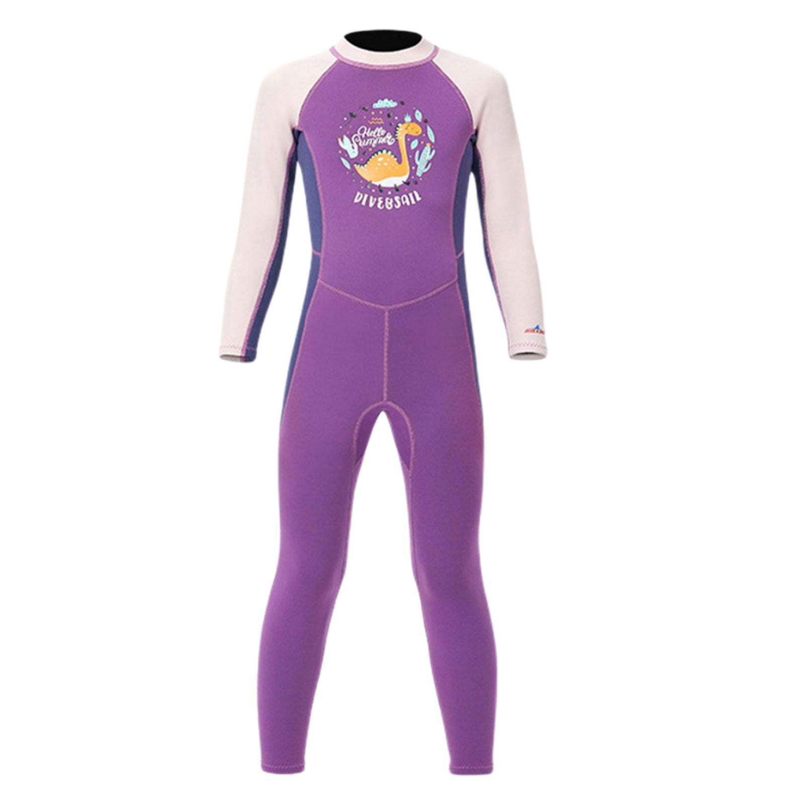 Details about   Adults Girl 2.5mm Neoprene Full Body Diving Suit Kids Surf Swim Scuba Wetsuits 