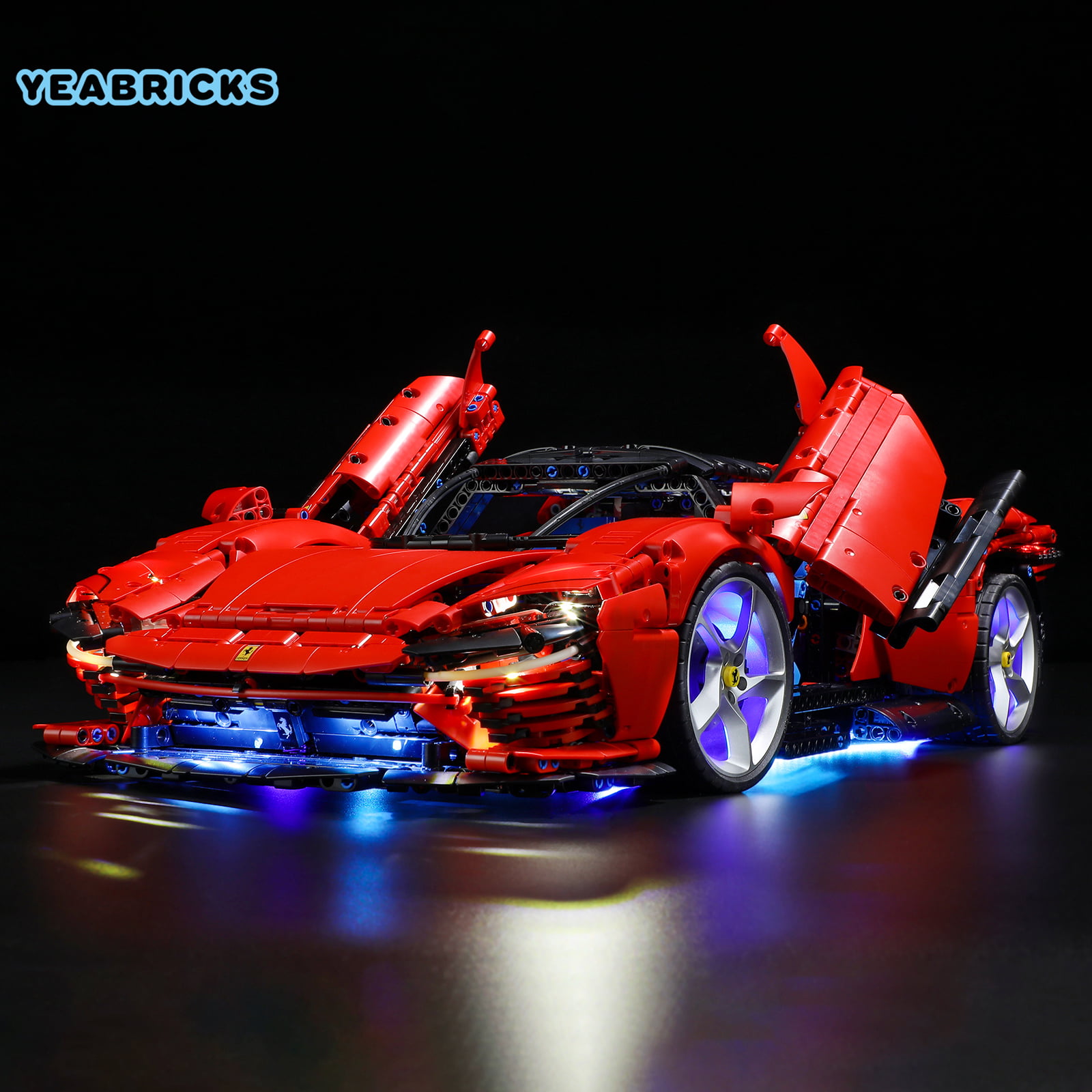 Buy YEABRICKS Led Light Kit for Legos 42143 Technic Ferrari Daytona SP3 Building Blocks Model