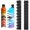 Black, variant on Bxaolu Hat Organizer for Baseball Caps Hold Up to 20 Hats, 2 Pack Hat Rack for Wall, Strong Adhesive Hat Storage Display Holder for Closet Door and Wall (White)