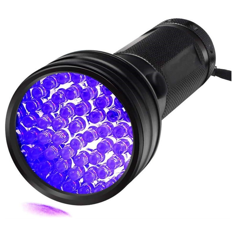 Details about   UV Flashlight Black Light 51 LED 395nm Hand-held Detecting Torch for Pet Urine 