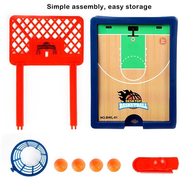Hot Summer Desktop Board Game Basketball Finger Mini Shooting Machine Party Table Interactive Sport Games for Kids Adults pink