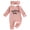 A-Pink, variant on Infant Baby Girl Fall Outfit Sweatshirt Romper Daddy's Girl Long Sleeve Jumpsuit Newborn Clothes(Pink,Newborn)