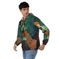 thumbnail image 4 of Lsque Scooby-Doo for Mens Full-zip Hoodie, Zip-up Pullover Hooded Sweatshirt, Kangaroo Pocket Hoodie Ideal for Daily Wear, Travel, and Home-3X-Large, 4 of 8