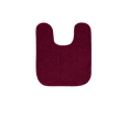 thumbnail image 4 of Gorgeous Home Linen 2-Piece Burgundy Solid Print Polyester Bath Mats with Non-Slip Backing, 4 of 6